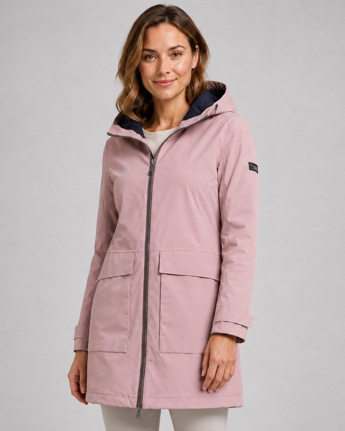 LPO Outdoorparka Henriette – grape shake