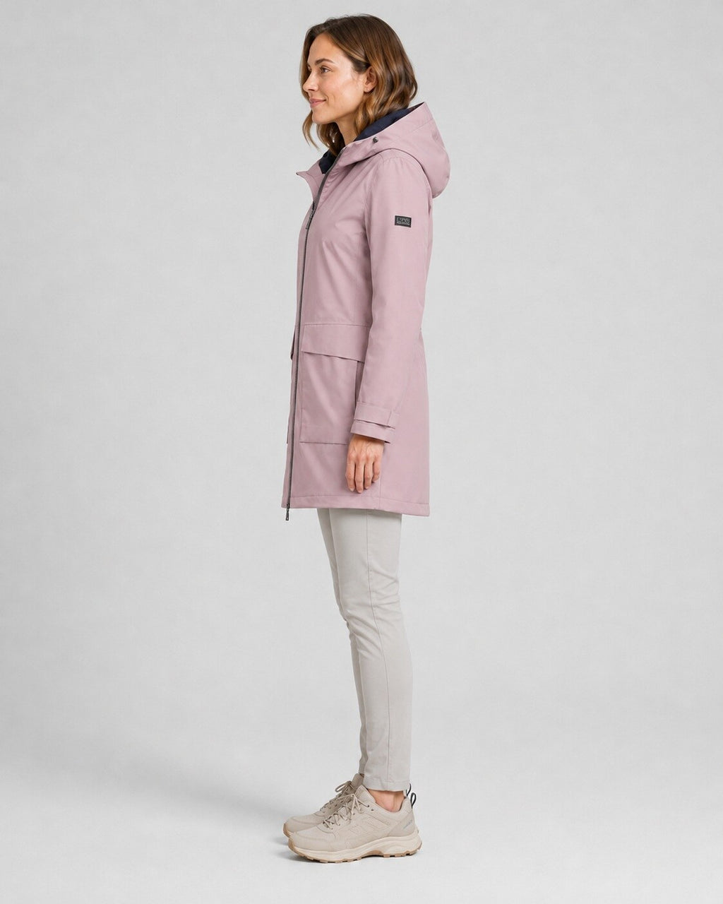 LPO Outdoorparka Henriette – grape shake