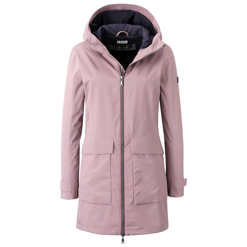 LPO Outdoorparka Henriette – grape shake
