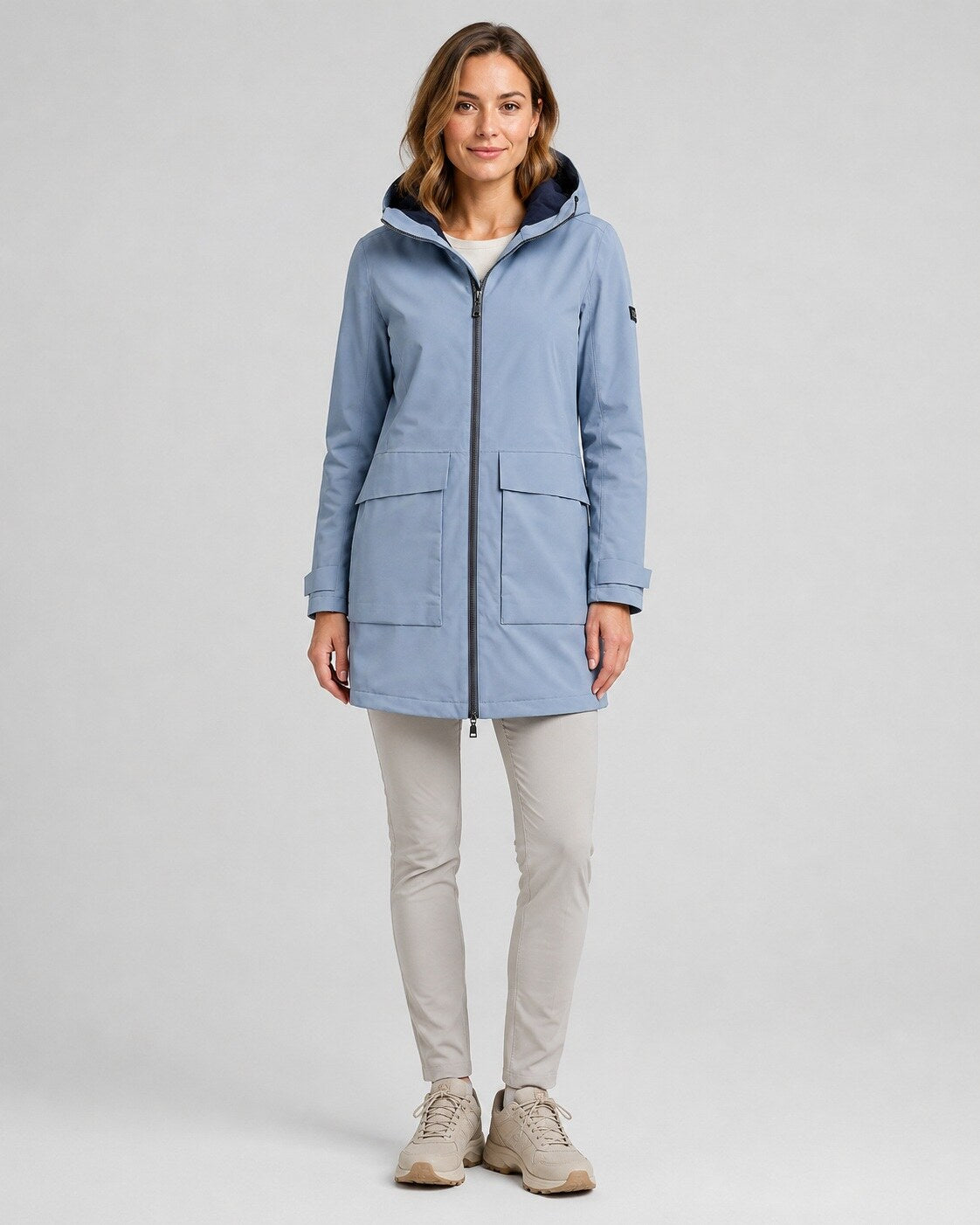LPO Outdoorparka Henriette – stone