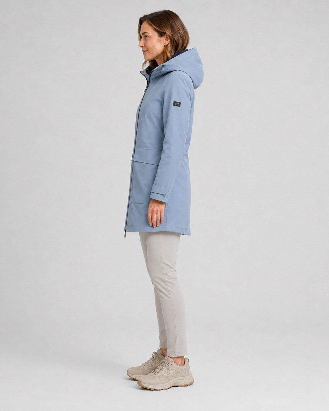 LPO Outdoorparka Henriette – stone