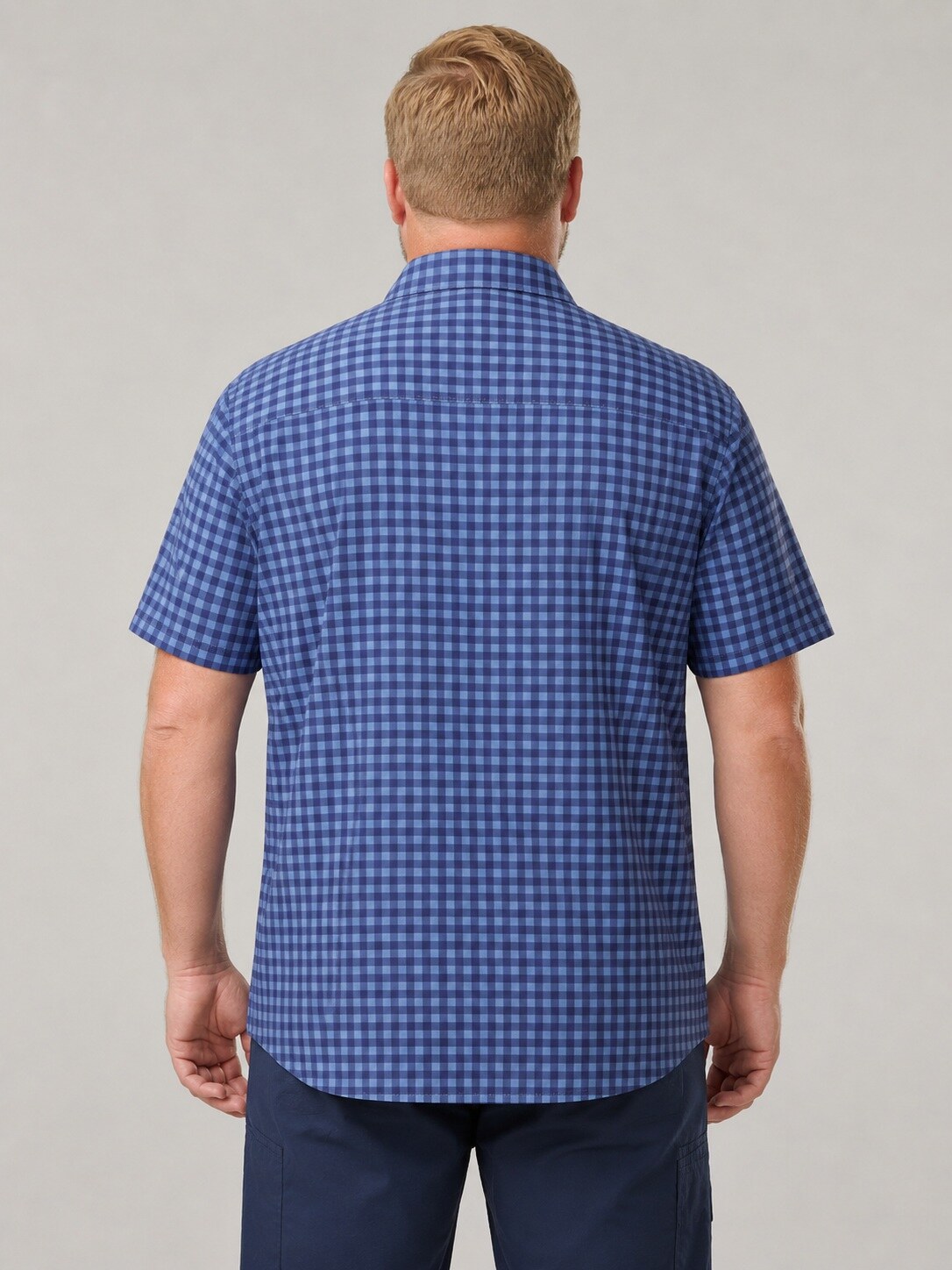 LPO Funktionshemd Vance Blue Indigo – Modelbild 2