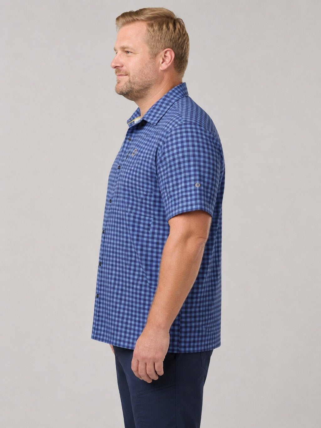 LPO Funktionshemd Vance Blue Indigo – Modelbild 3