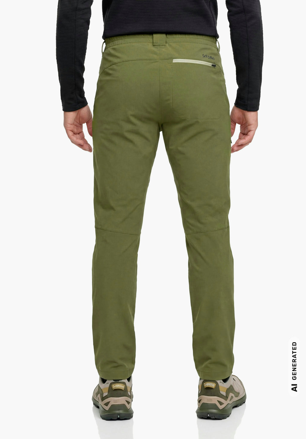 Schöffel Pants Folkstone Warm M Herren – große Größen Grün - Ansicht 2