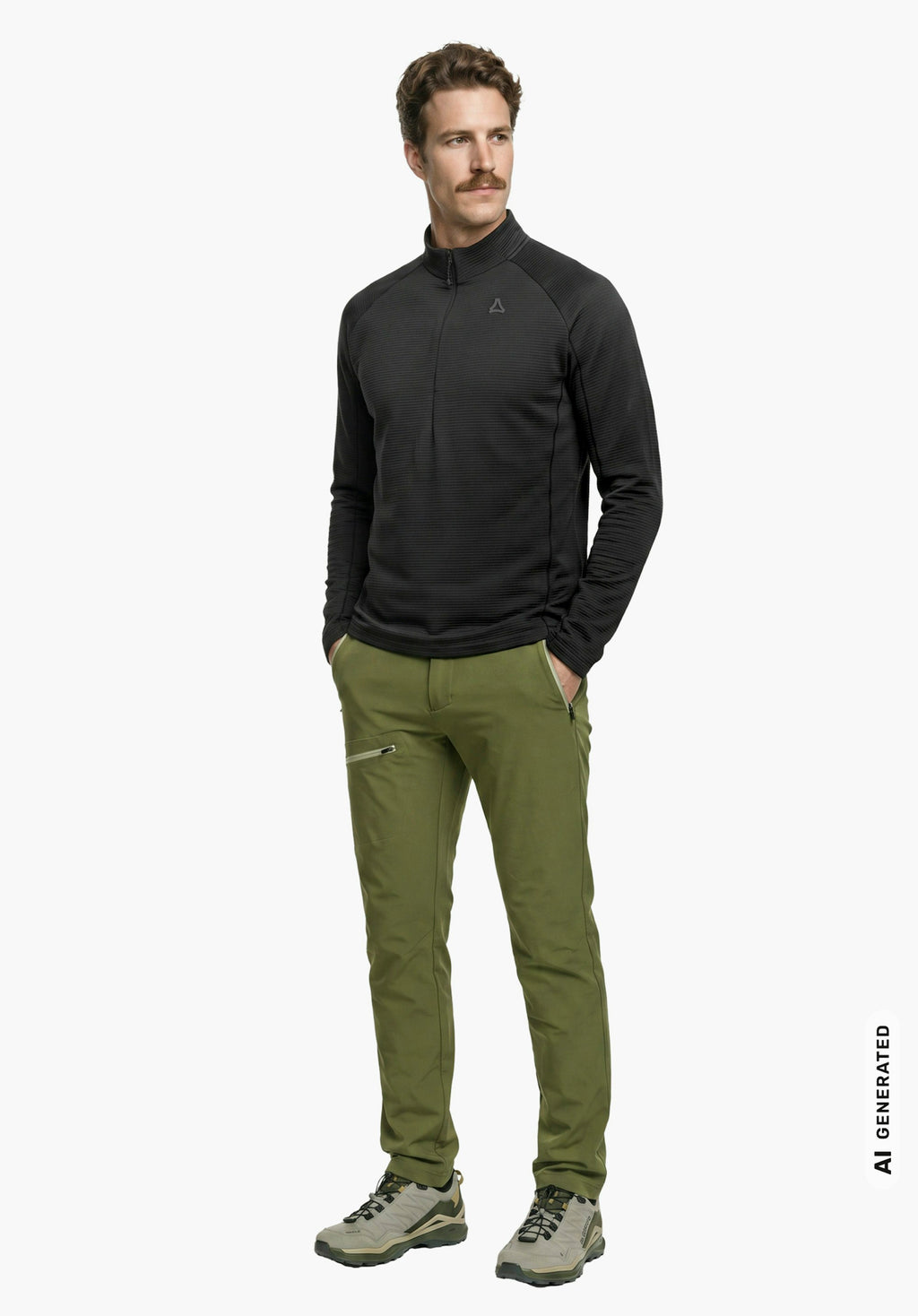 Schöffel Pants Folkstone Warm M Herren – große Größen Grün - Ansicht 3