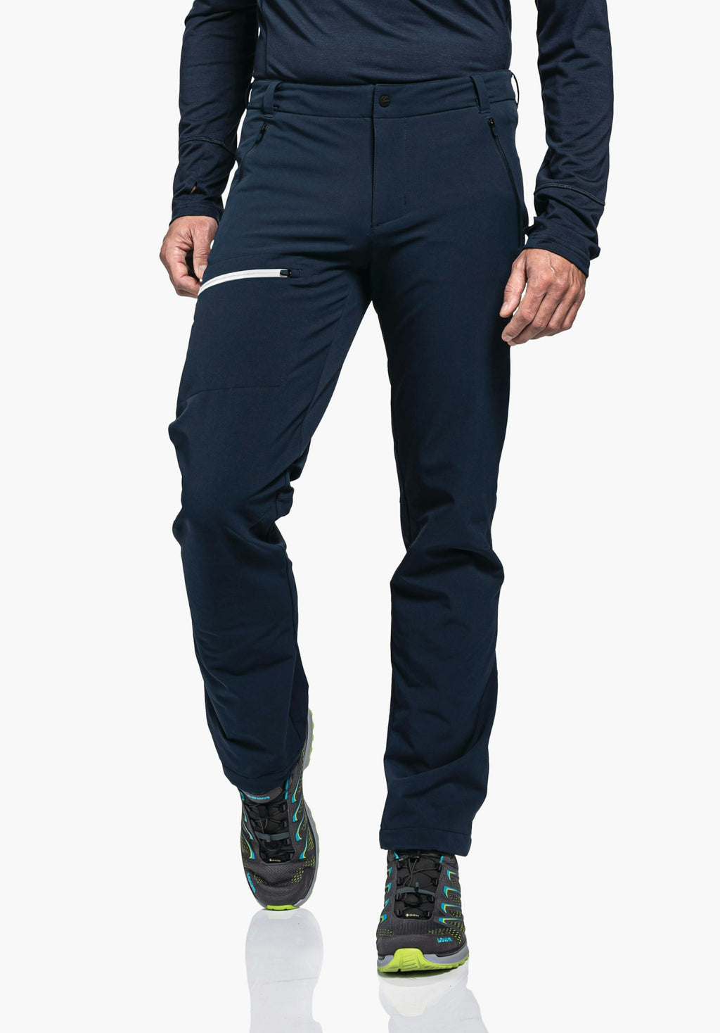 Schöffel Pants Folkstone Warm M Herren – große Größen Blau - Ansicht 1
