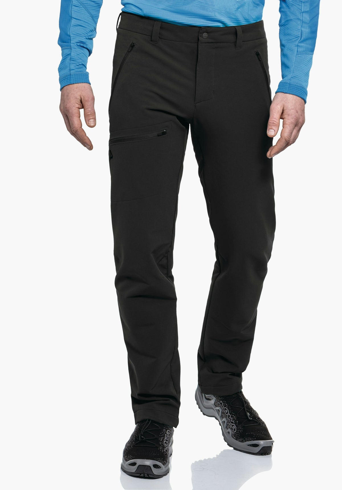 Schöffel Pants Folkstone Warm M Herren – große Größen Schwarz - Ansicht 1