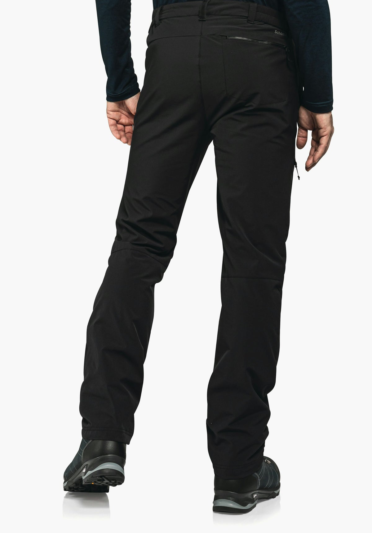 Schöffel Pants Koper 1 Warm Herren – große Größen Schwarz - Ansicht 2