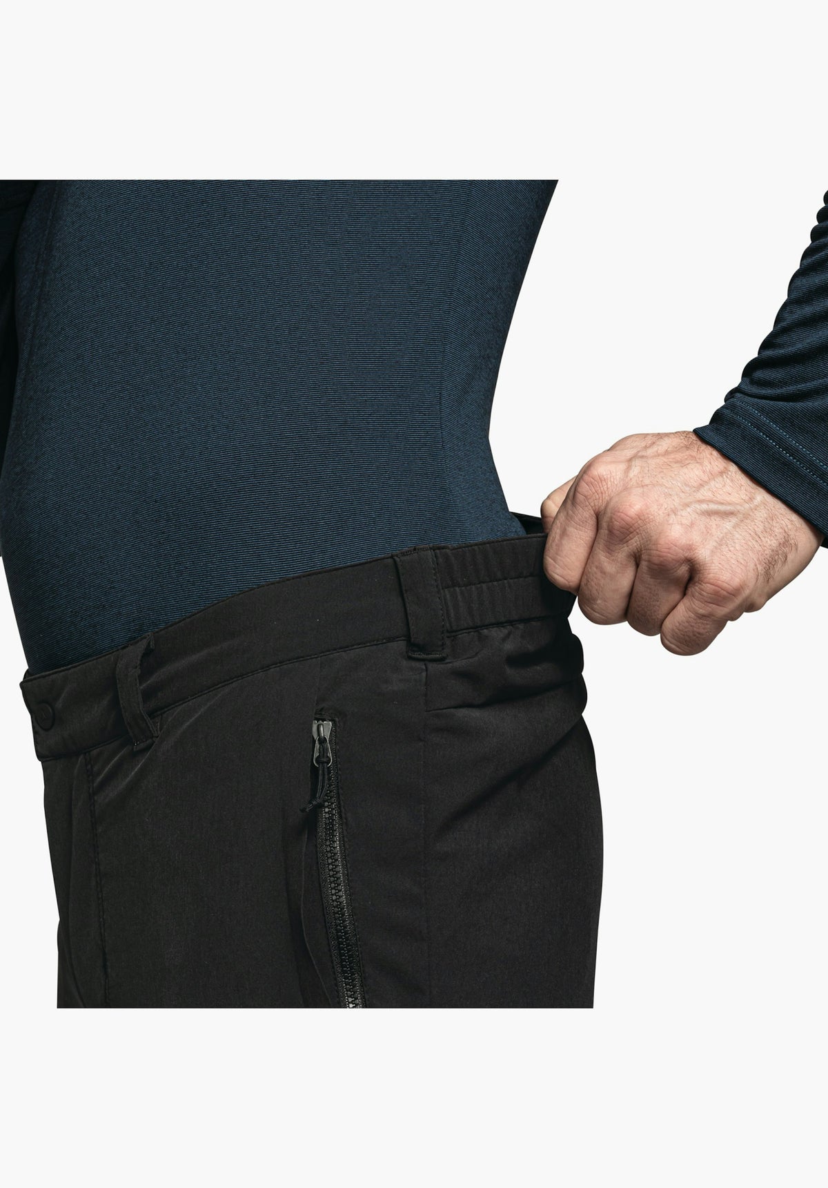 Schöffel Pants Koper 1 Warm Herren – große Größen Schwarz - Ansicht 4