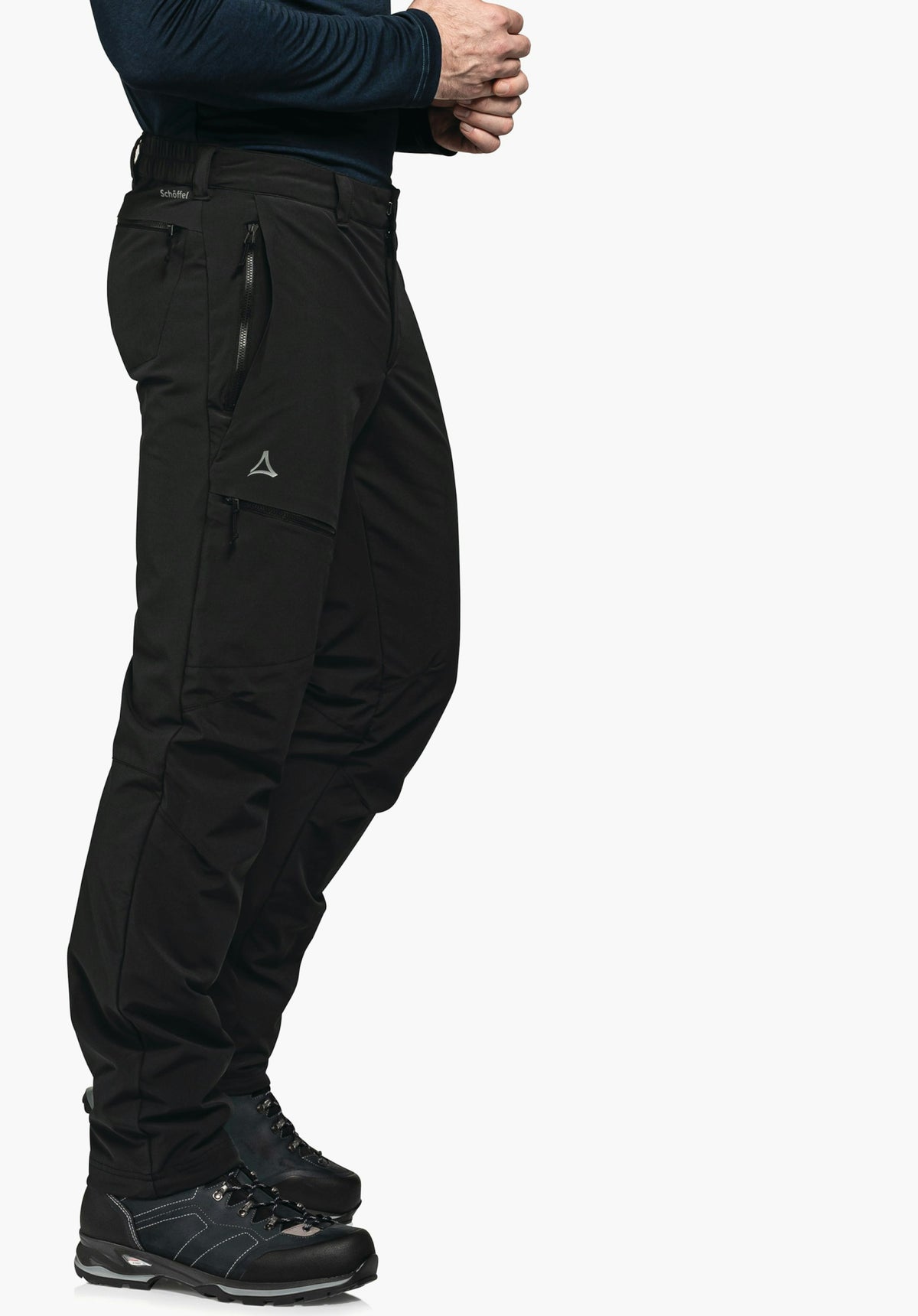 Schöffel Pants Koper 1 Warm Herren – große Größen Schwarz - Ansicht 6