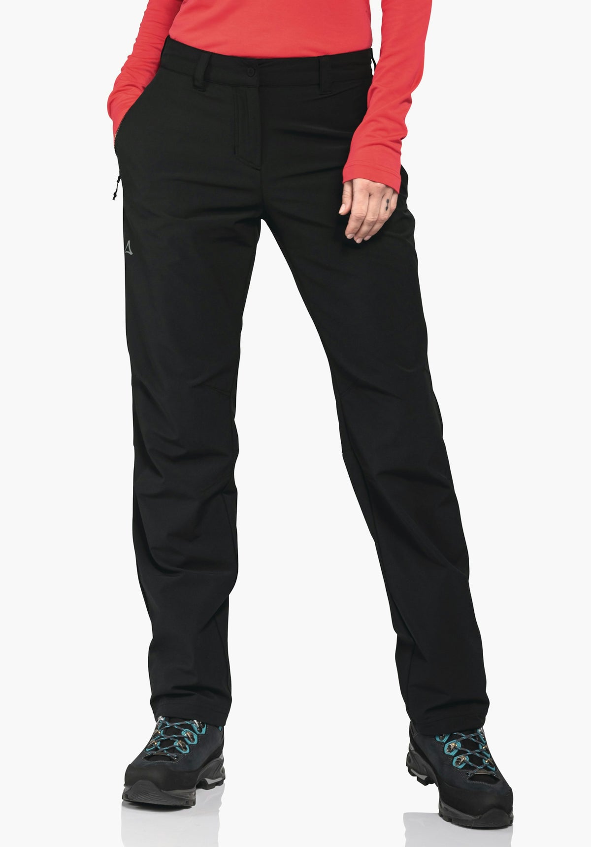 Schöffel Pants Engadin1 Warm L Damen – große Größen Schwarz - Ansicht 1