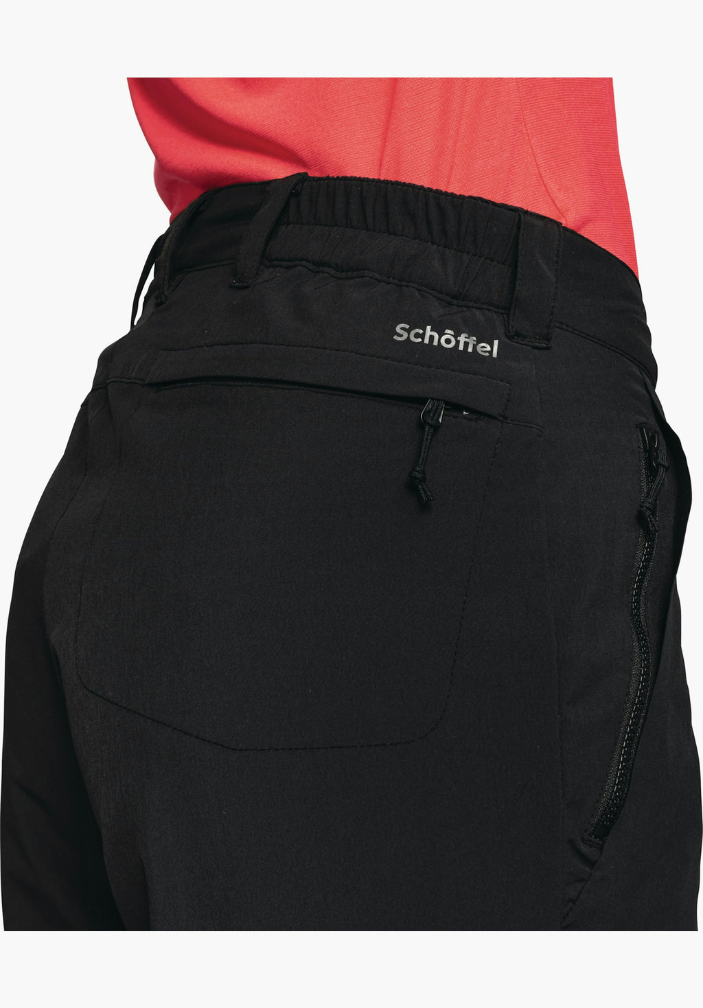 Schöffel Pants Engadin1 Warm L Damen – große Größen Schwarz - Ansicht 4