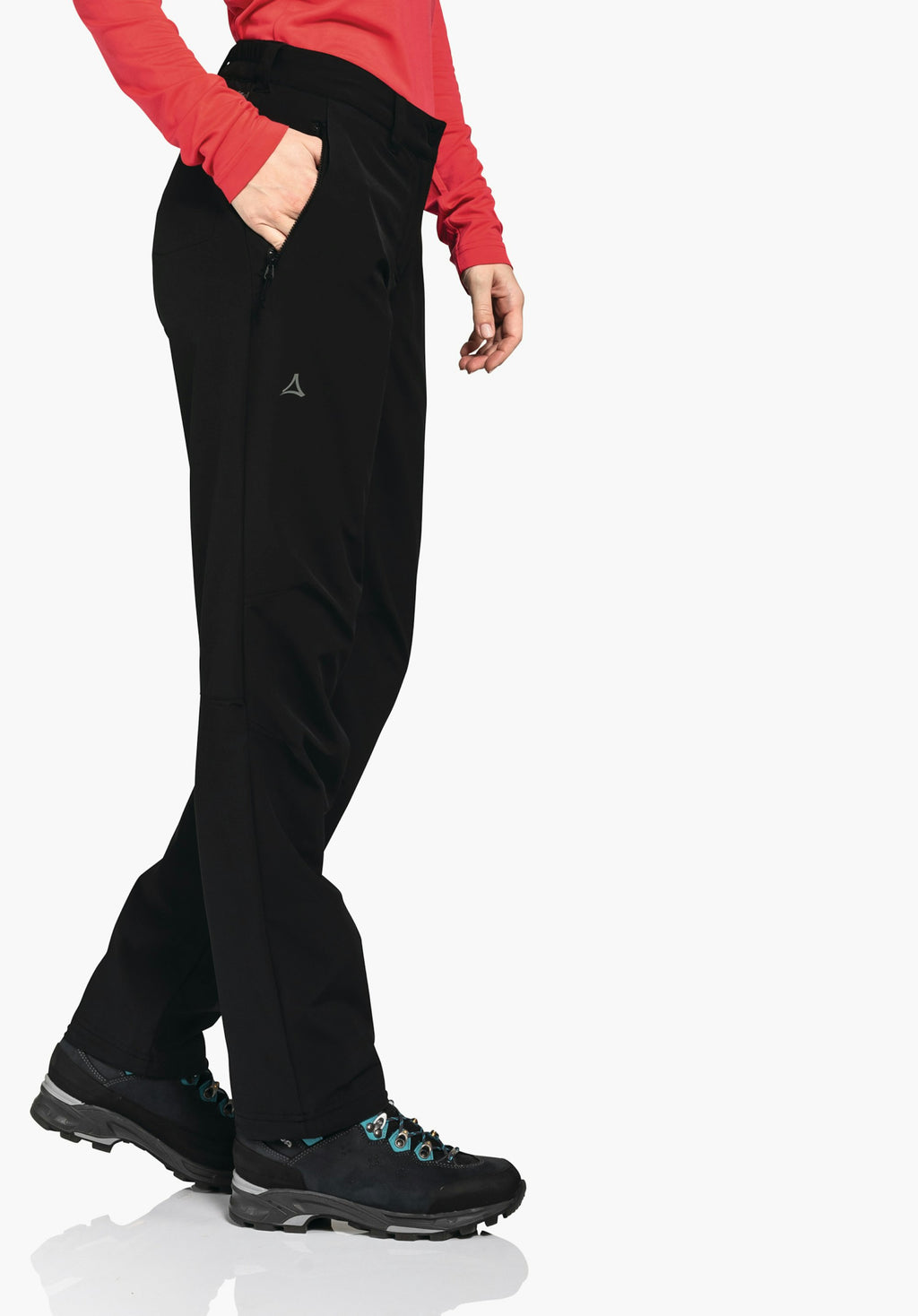 Schöffel Pants Engadin1 Warm L Damen – große Größen Schwarz - Ansicht 5
