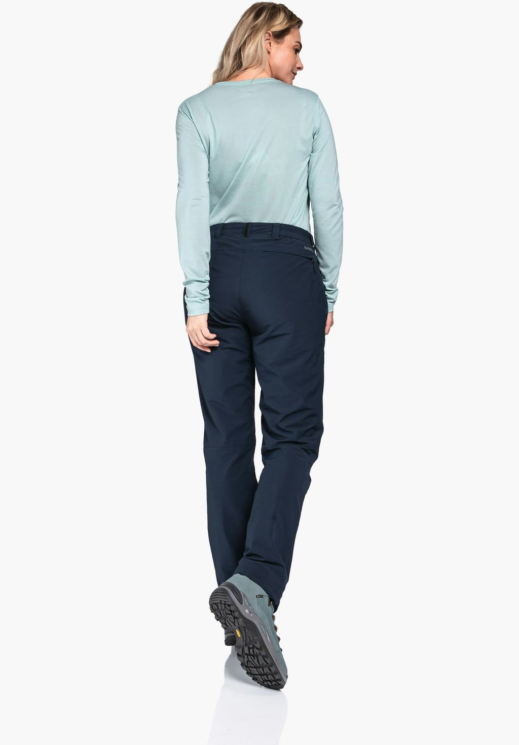 Schöffel Pants Engadin1 Warm L Damen – große Größen Blau - Ansicht 3