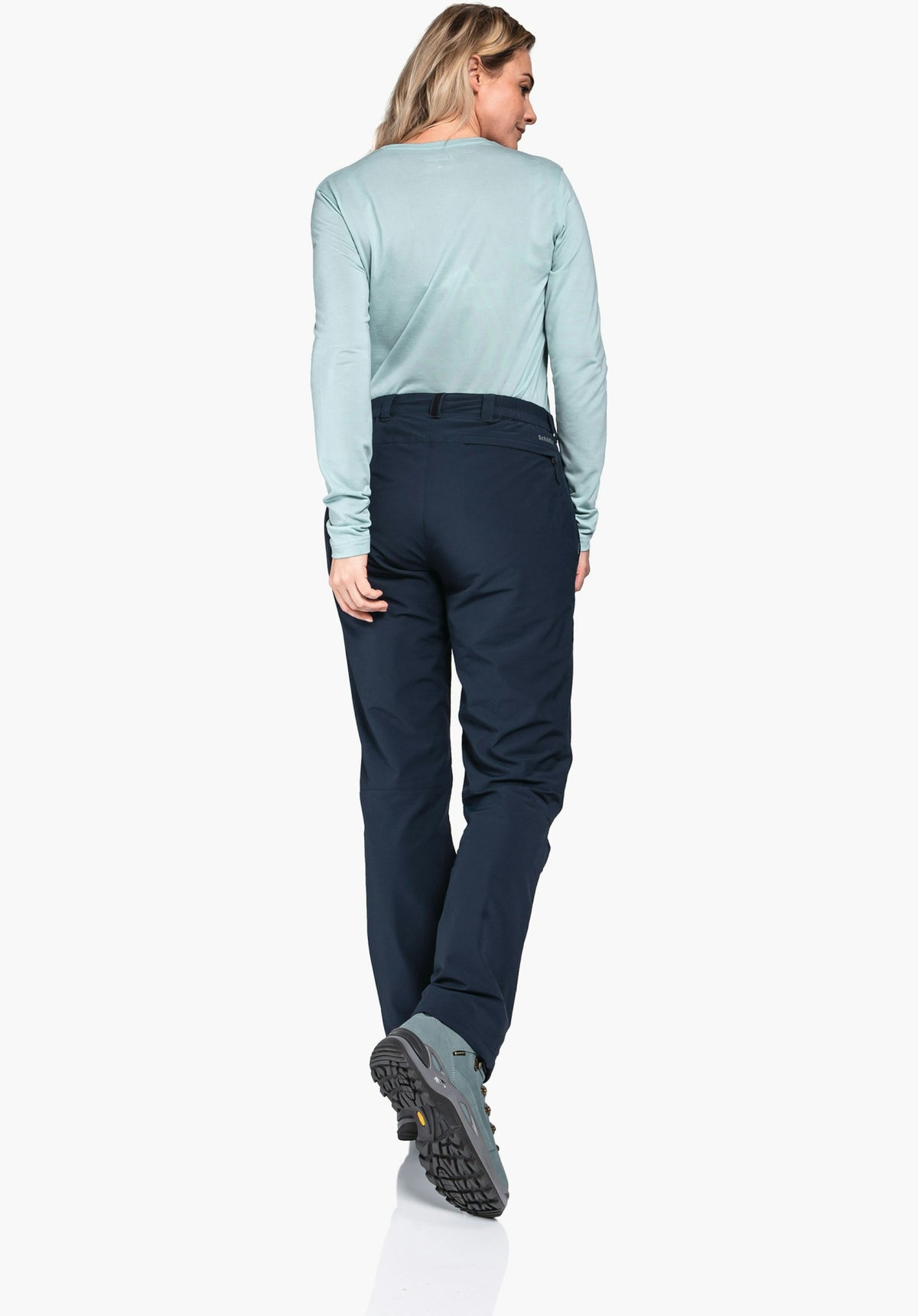 Schöffel Pants Engadin1 Warm L Damen – große Größen Blau - Ansicht 3