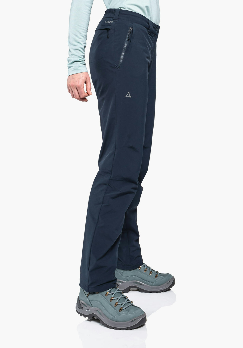 Schöffel Pants Engadin1 Warm L Damen – große Größen Blau - Ansicht 4