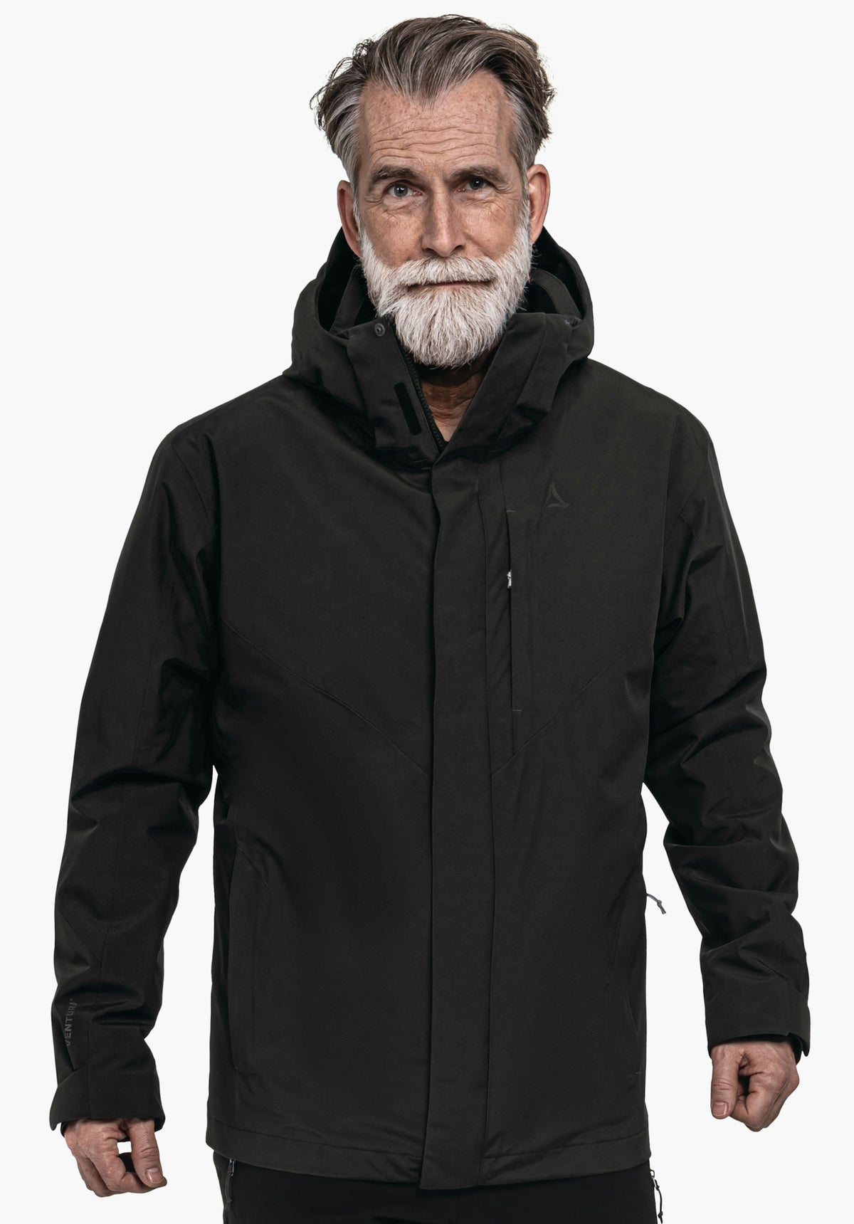 Schöffel 3in1 Jacket Style Tamina MNS Herren – große Größen Schwarz - Ansicht 1