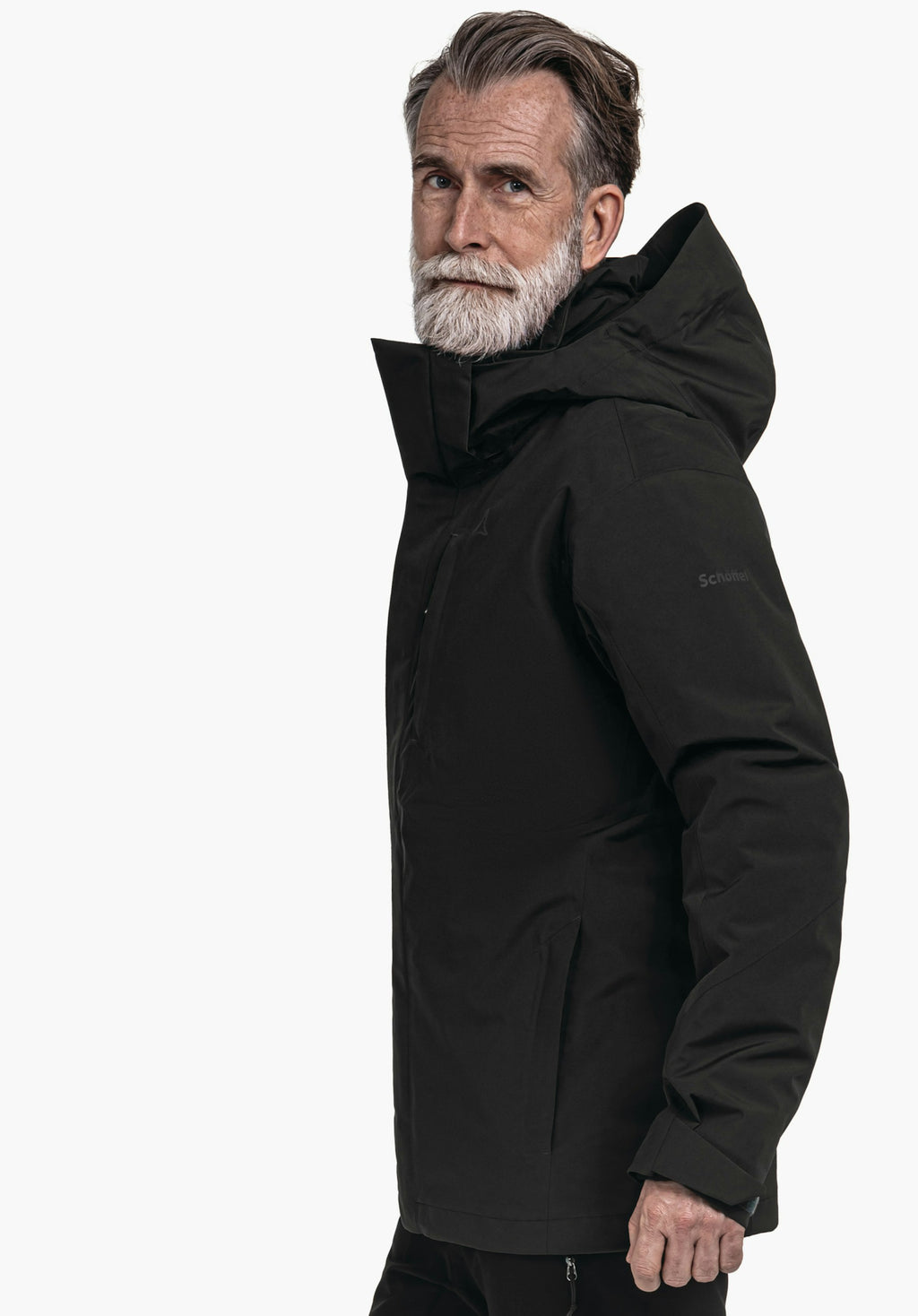 Schöffel 3in1 Jacket Style Tamina MNS Herren – große Größen Schwarz - Ansicht 5