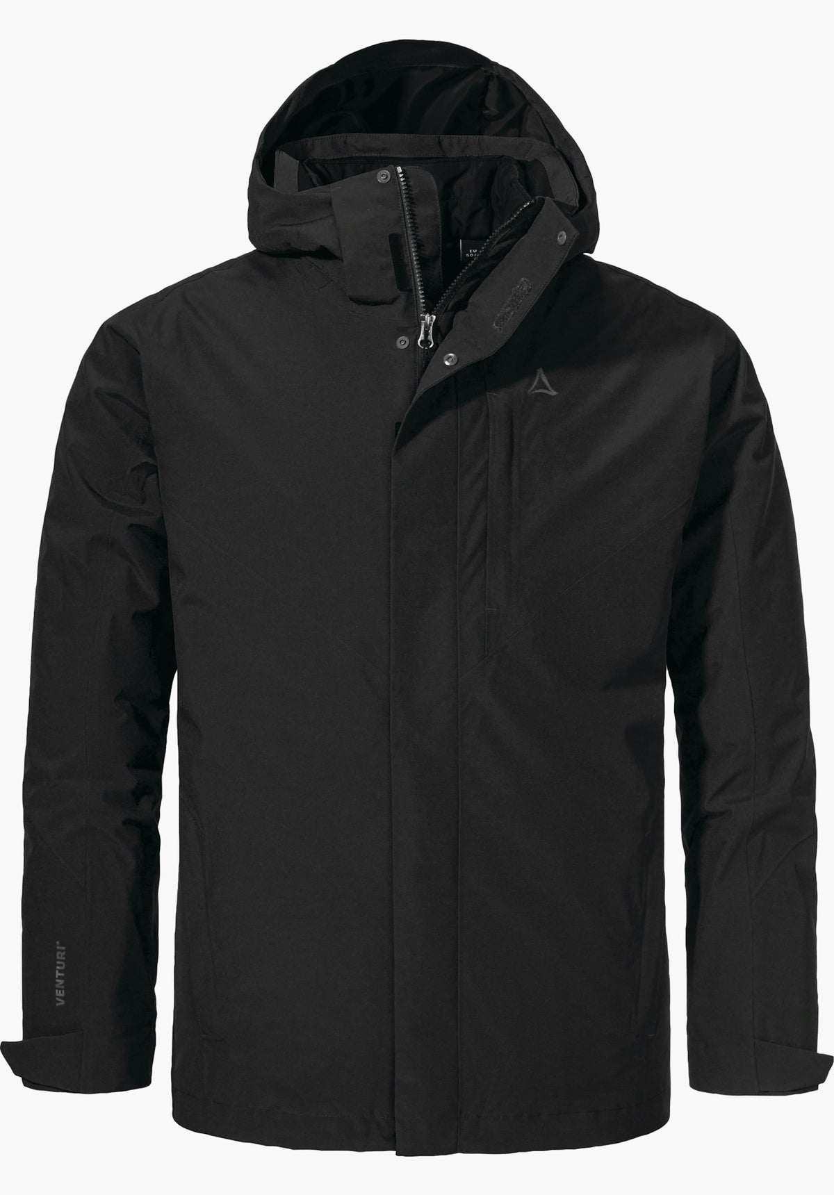 Schöffel 3in1 Jacket Style Tamina MNS Herren – große Größen Schwarz - Ansicht 6