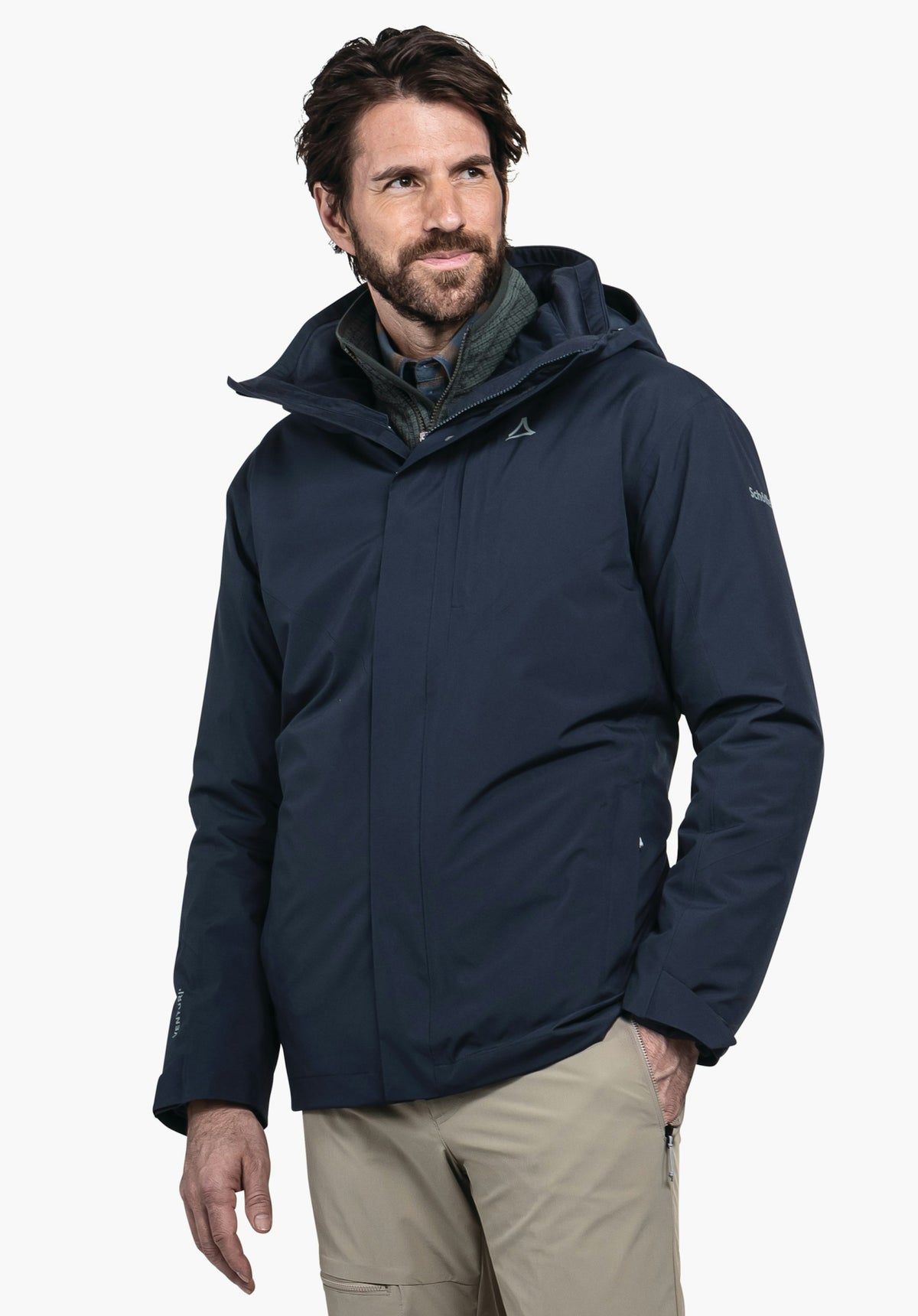 Schöffel 3in1 Jacket Style Tamina MNS Herren – große Größen Blau - Ansicht 1