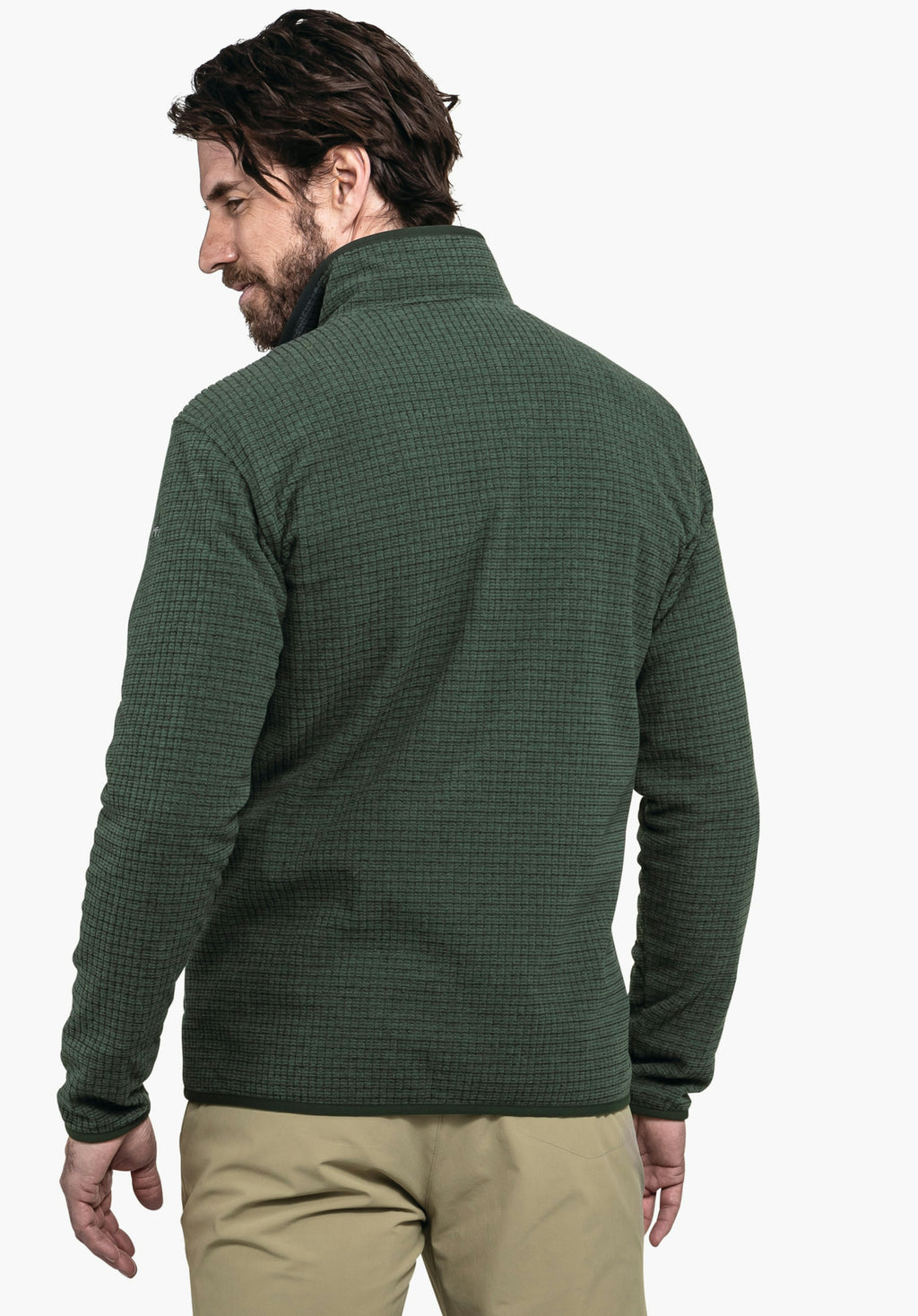Schöffel CIRC Fleece Jk Style Terxa MNS Herren – große Größen Grün - Ansicht 2