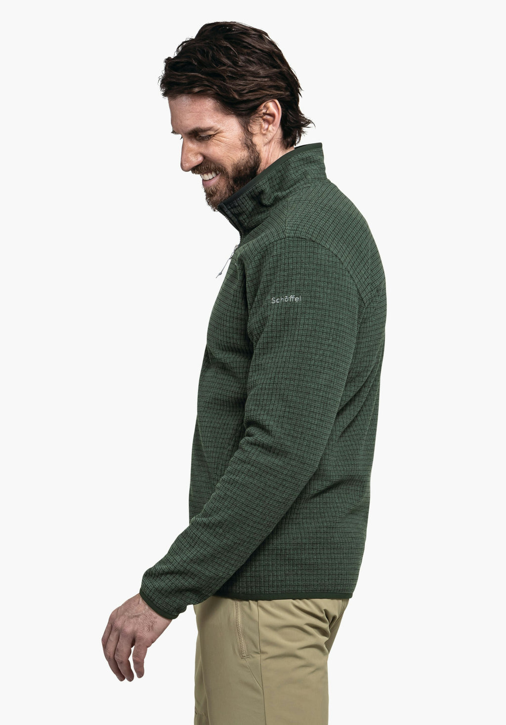 Schöffel CIRC Fleece Jk Style Terxa MNS Herren – große Größen Grün - Ansicht 3