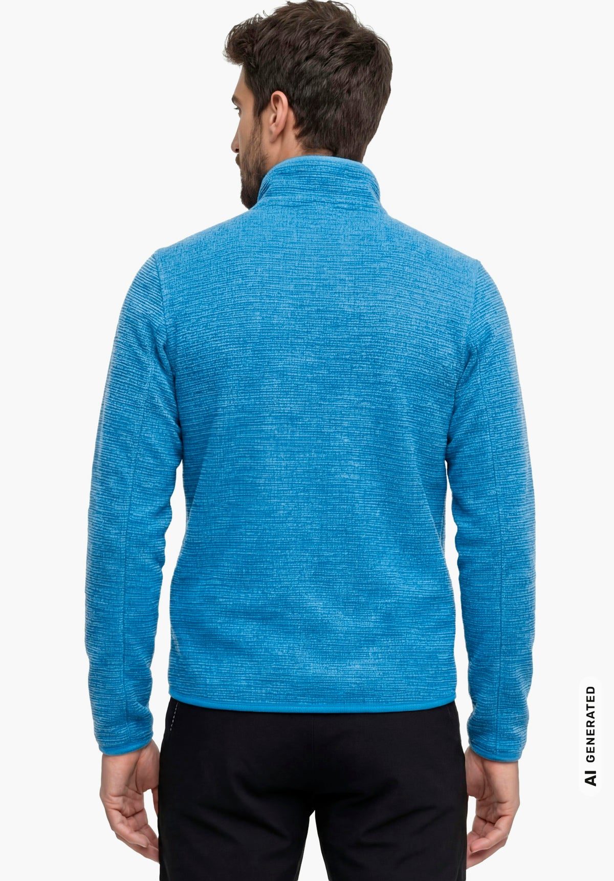 Schöffel CIRC Fleece Jk Style Terxa MNS Herren – große Größen Blau - Ansicht 2