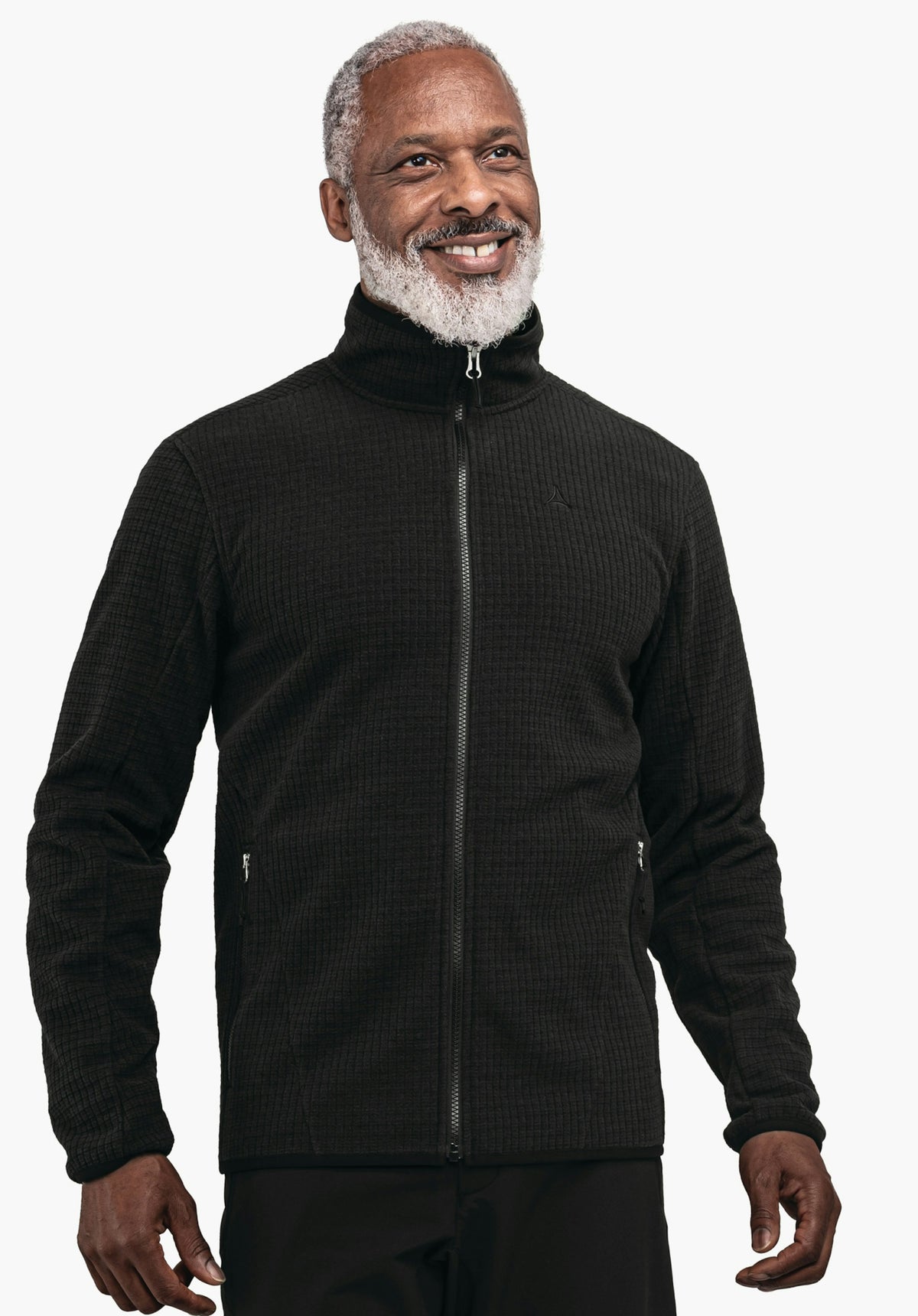 Schöffel CIRC Fleece Jk Style Terxa MNS Herren – große Größen Schwarz - Ansicht 1