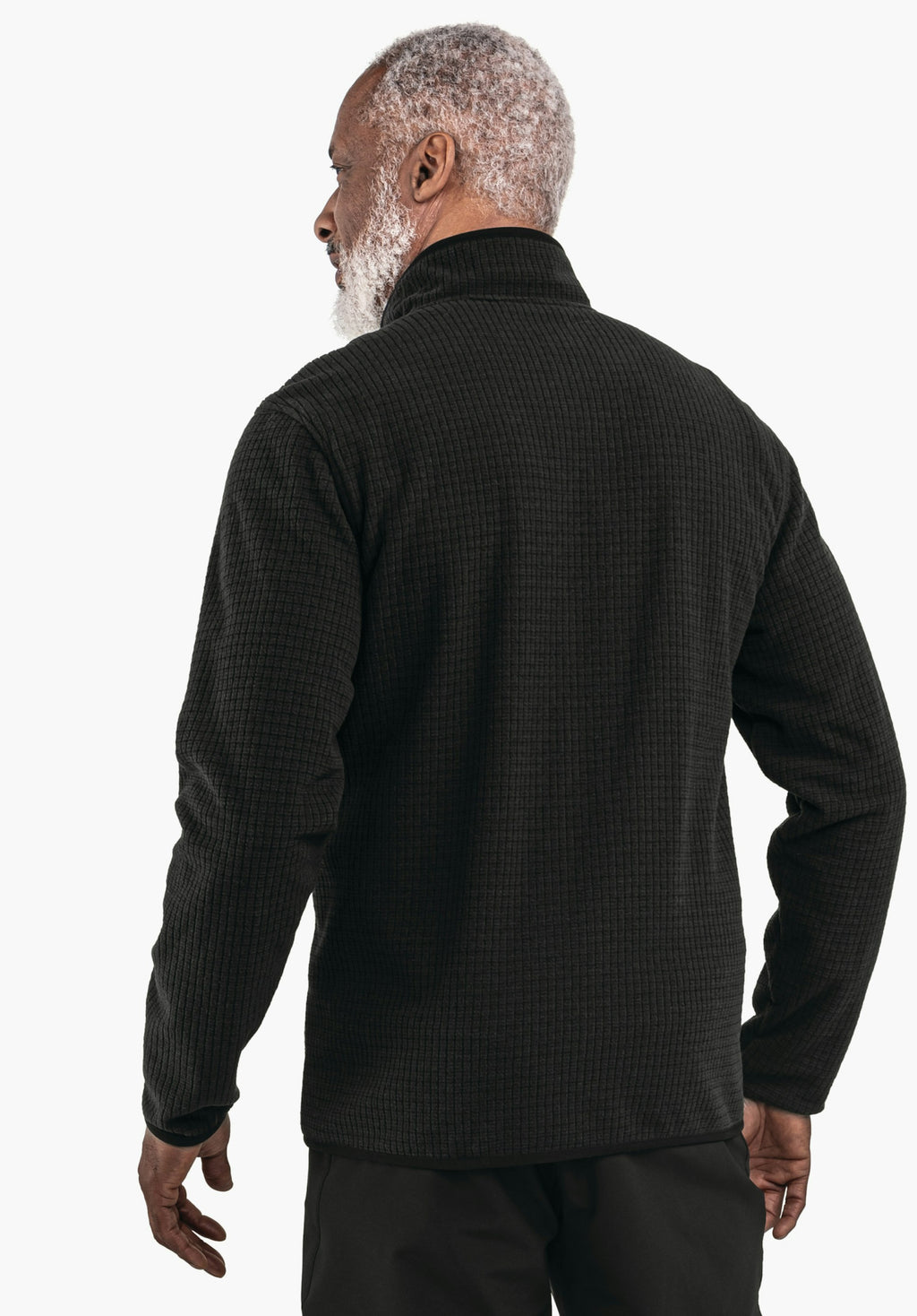 Schöffel CIRC Fleece Jk Style Terxa MNS Herren – große Größen Schwarz - Ansicht 2