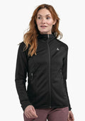 Schöffel Fleece Hoody Style Cascata WMS Damen – große Größen – Schwarz