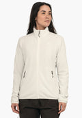 Schöffel Fleece Jk Style Ash WMS Damen – große Größen Natur - Ansicht 1
