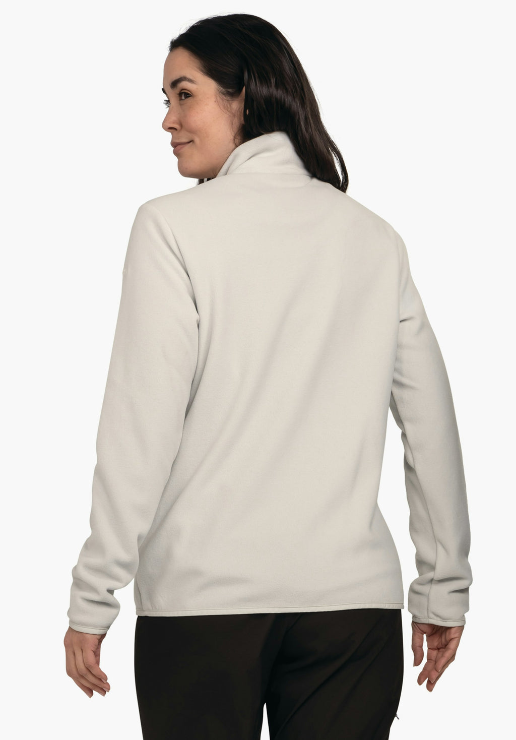 Schöffel Fleece Jk Style Ash WMS Damen – große Größen Natur - Ansicht 2