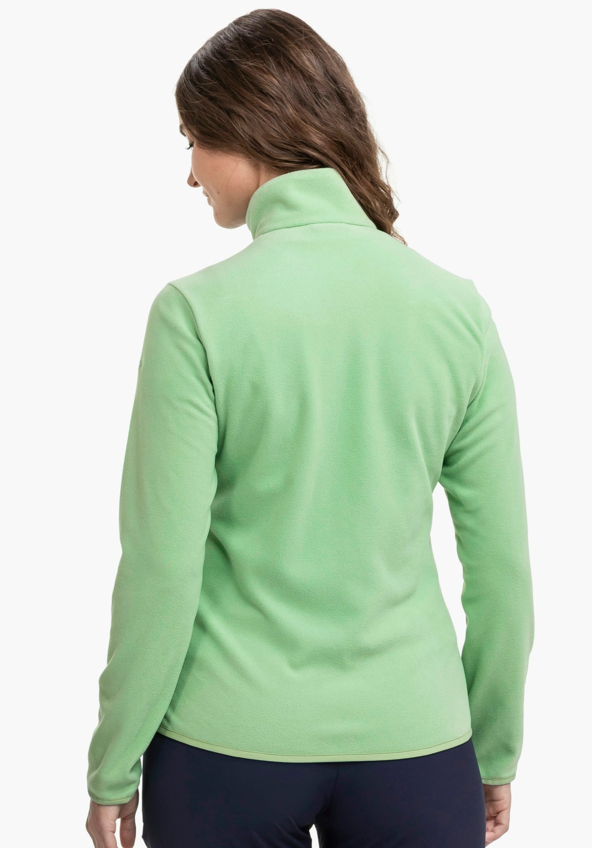 Schöffel Fleece Jk Style Ash WMS Damen – große Größen Grün (6175) - Ansicht 2