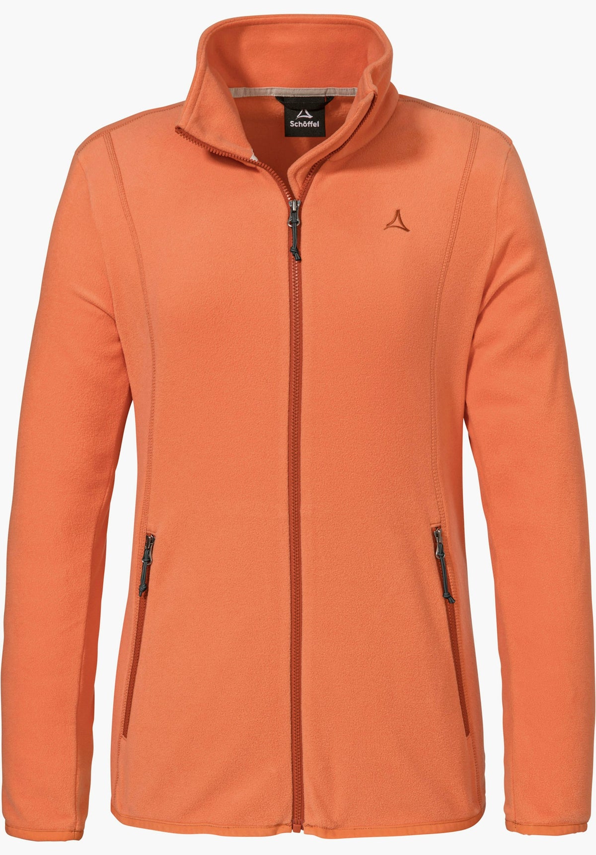 Schöffel Fleece Jk Style Ash WMS Damen – große Größen Orange - Ansicht 4