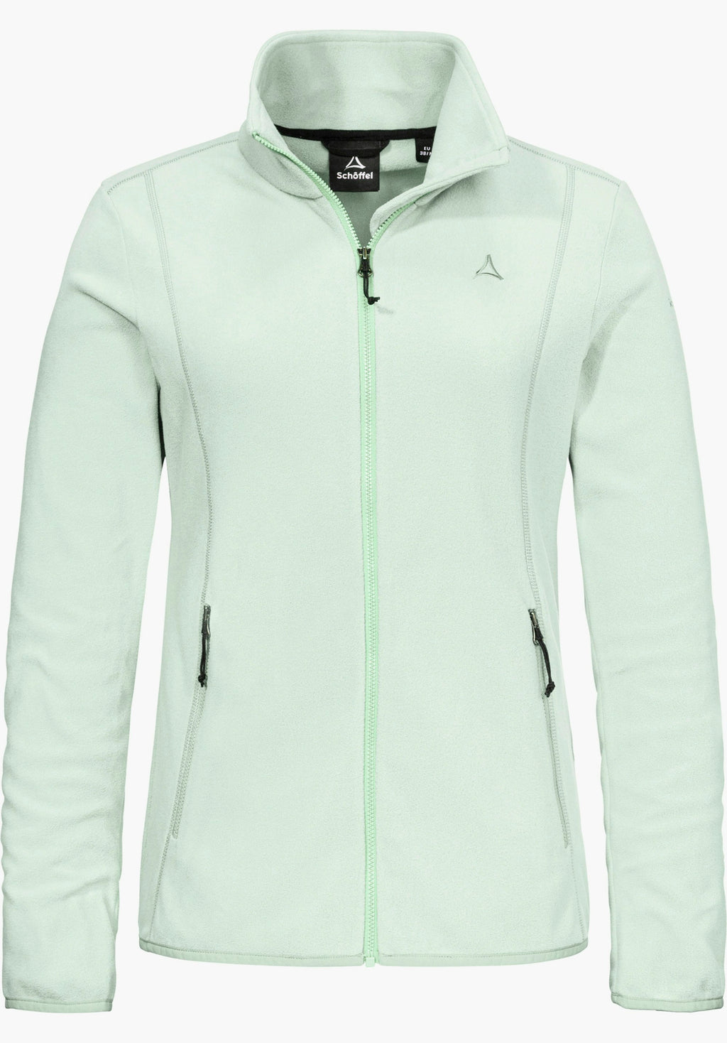 Schöffel Fleece Jk Style Ash WMS Damen – große Größen Grün - Ansicht 4