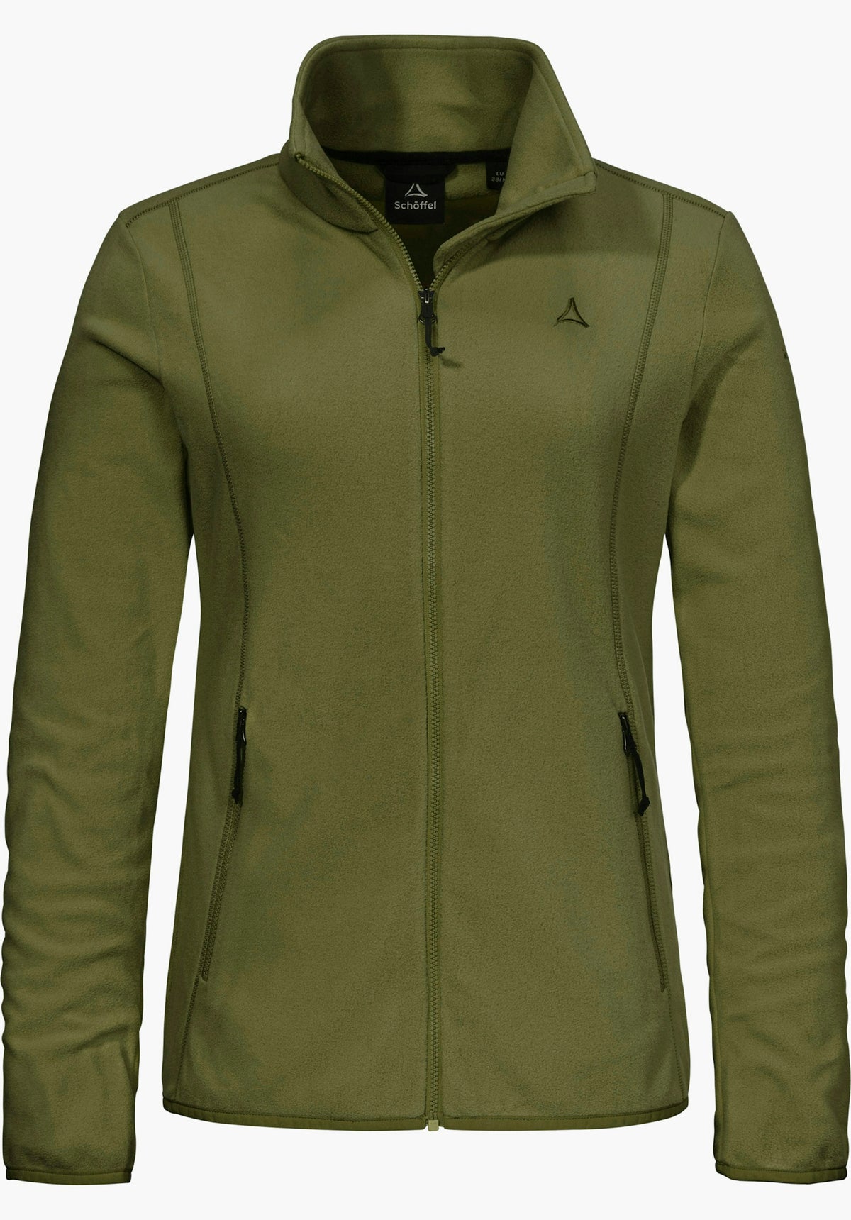 Schöffel Fleece Jk Style Ash WMS Damen – große Größen Grün (6875) - Ansicht 3