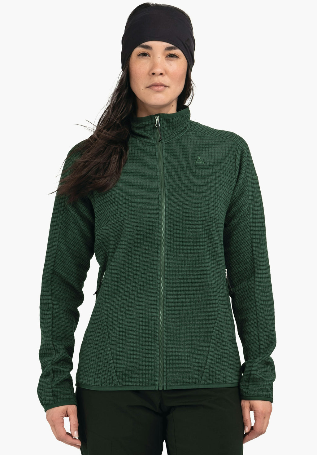 Schöffel CIRC Fleece Jk Style Terxa WMS Damen – große Größen Grün - Ansicht 1