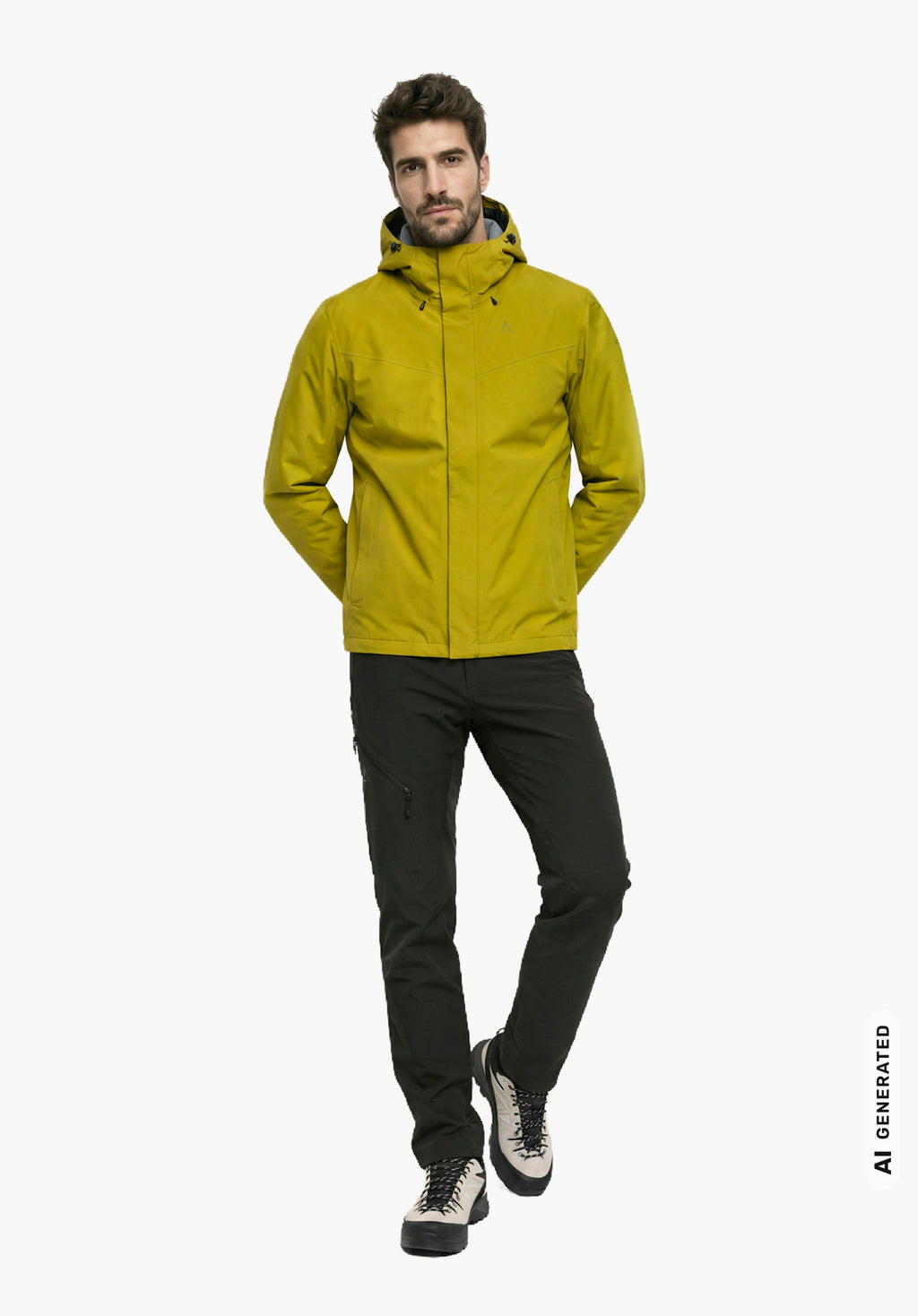 Schöffel 3in1 Jacket Style Okere MNS Herren – große Größen Gelb - Ansicht 3