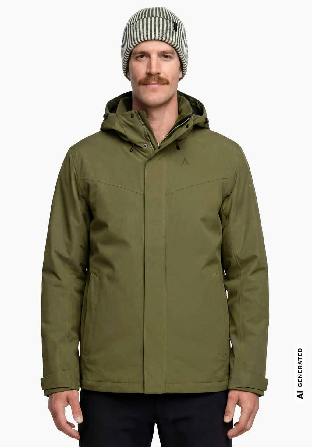 Schöffel 3in1 Jacket Style Okere MNS Herren – große Größen Grün (6715) - Ansicht 1