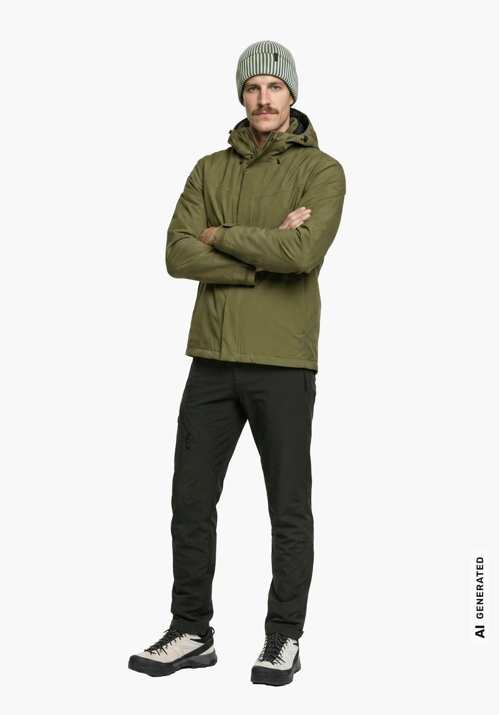 Schöffel 3in1 Jacket Style Okere MNS Herren – große Größen Grün (6715) - Ansicht 3