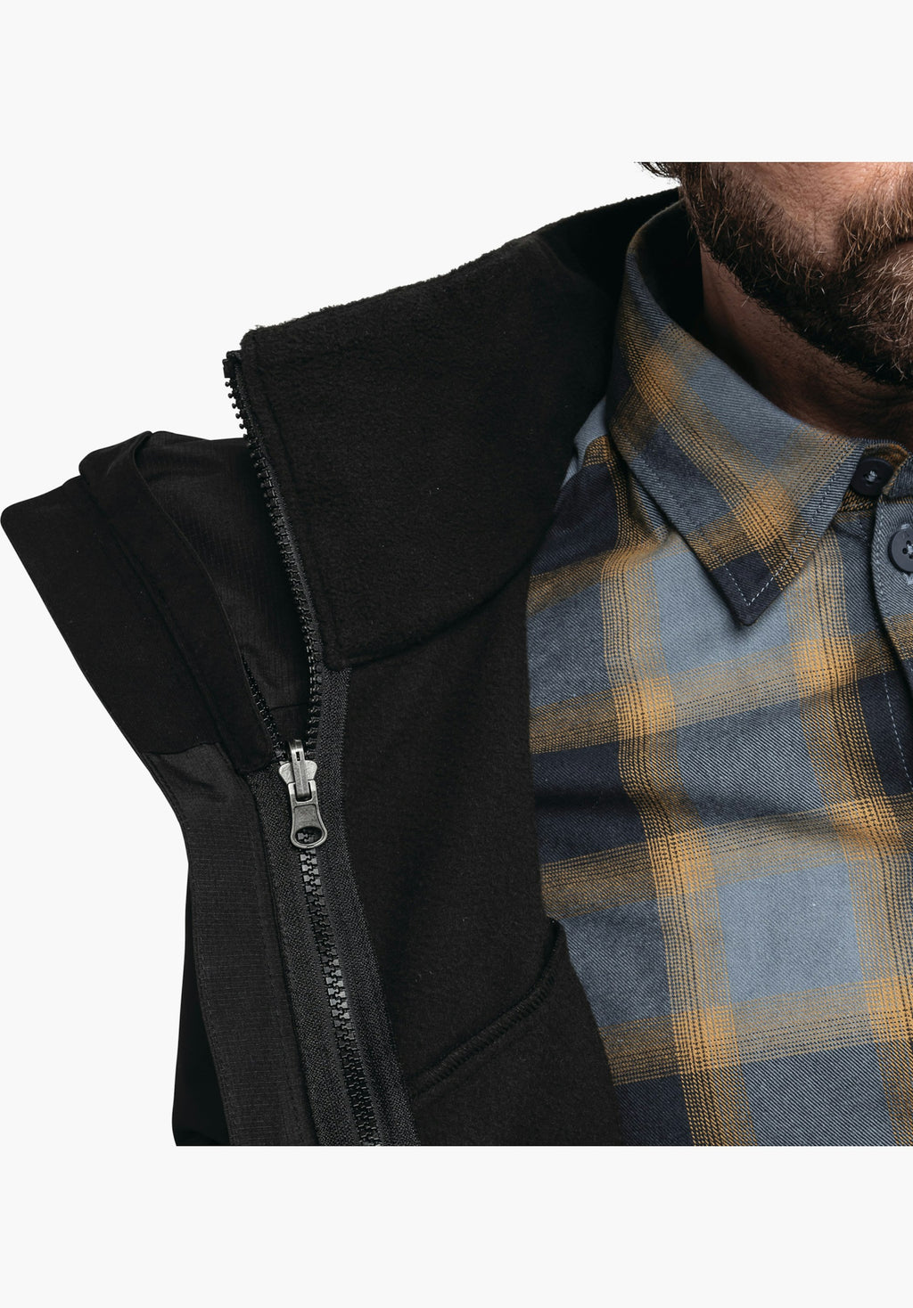 Schöffel 3in1 Jacket Style Okere MNS Herren – große Größen Schwarz - Ansicht 6