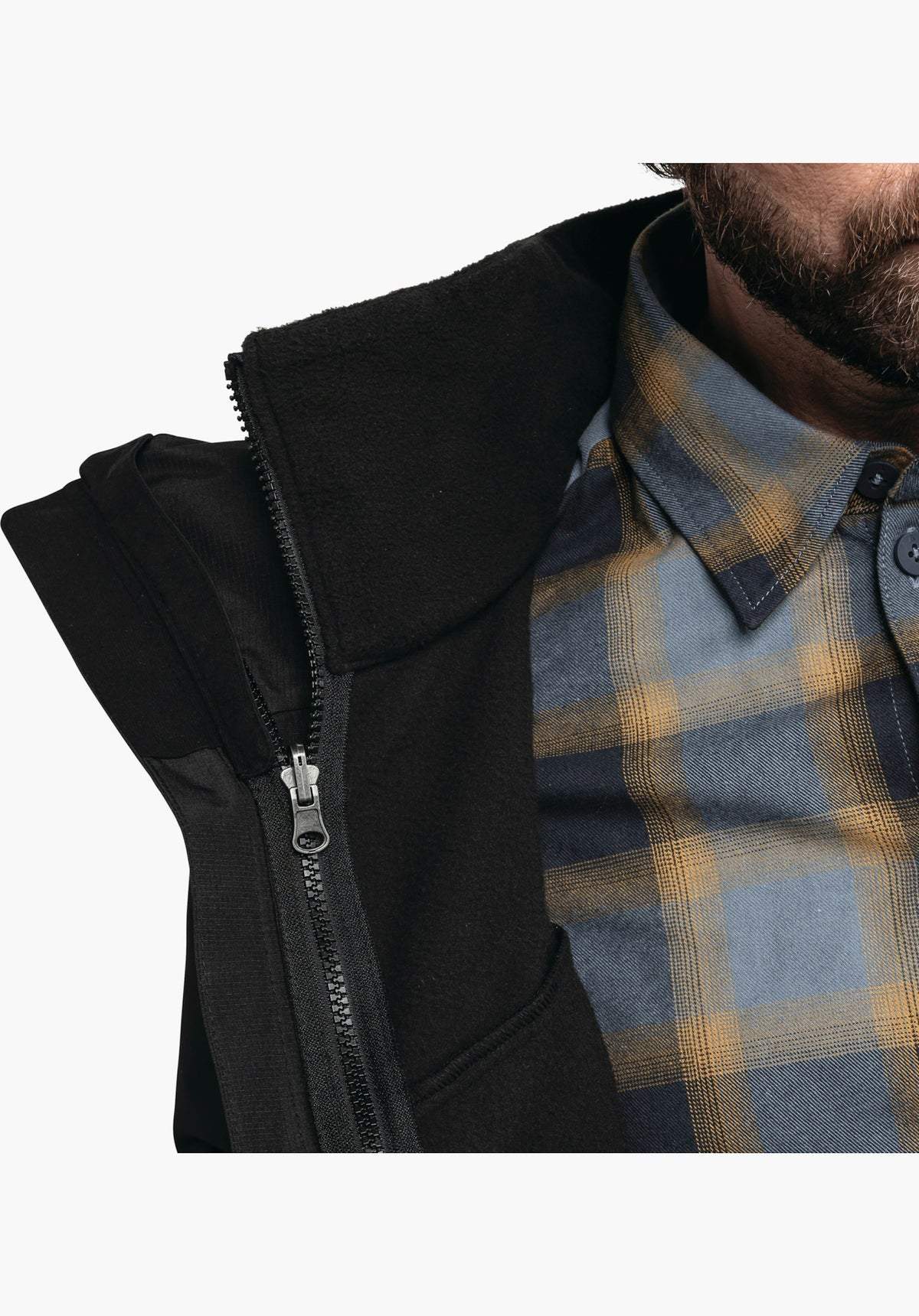 Schöffel 3in1 Jacket Style Okere MNS Herren – große Größen Schwarz - Ansicht 6