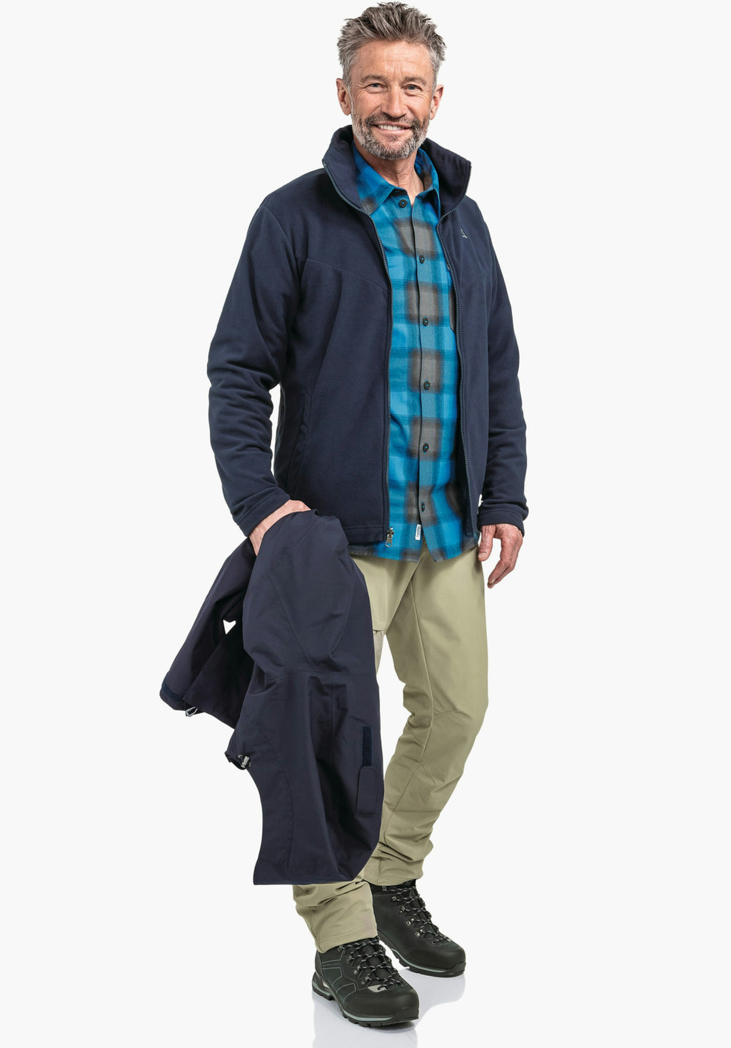 Schöffel 3in1 Jacket Style Okere MNS Herren – große Größen Blau - Ansicht 9