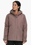 Schöffel 3in1 Jacket Style Okere WMS Damen – große Größen Braun - Ansicht 1