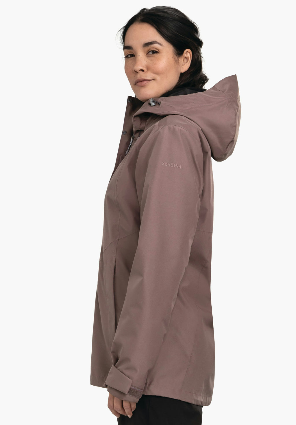 Schöffel 3in1 Jacket Style Okere WMS Damen – große Größen Braun - Ansicht 7