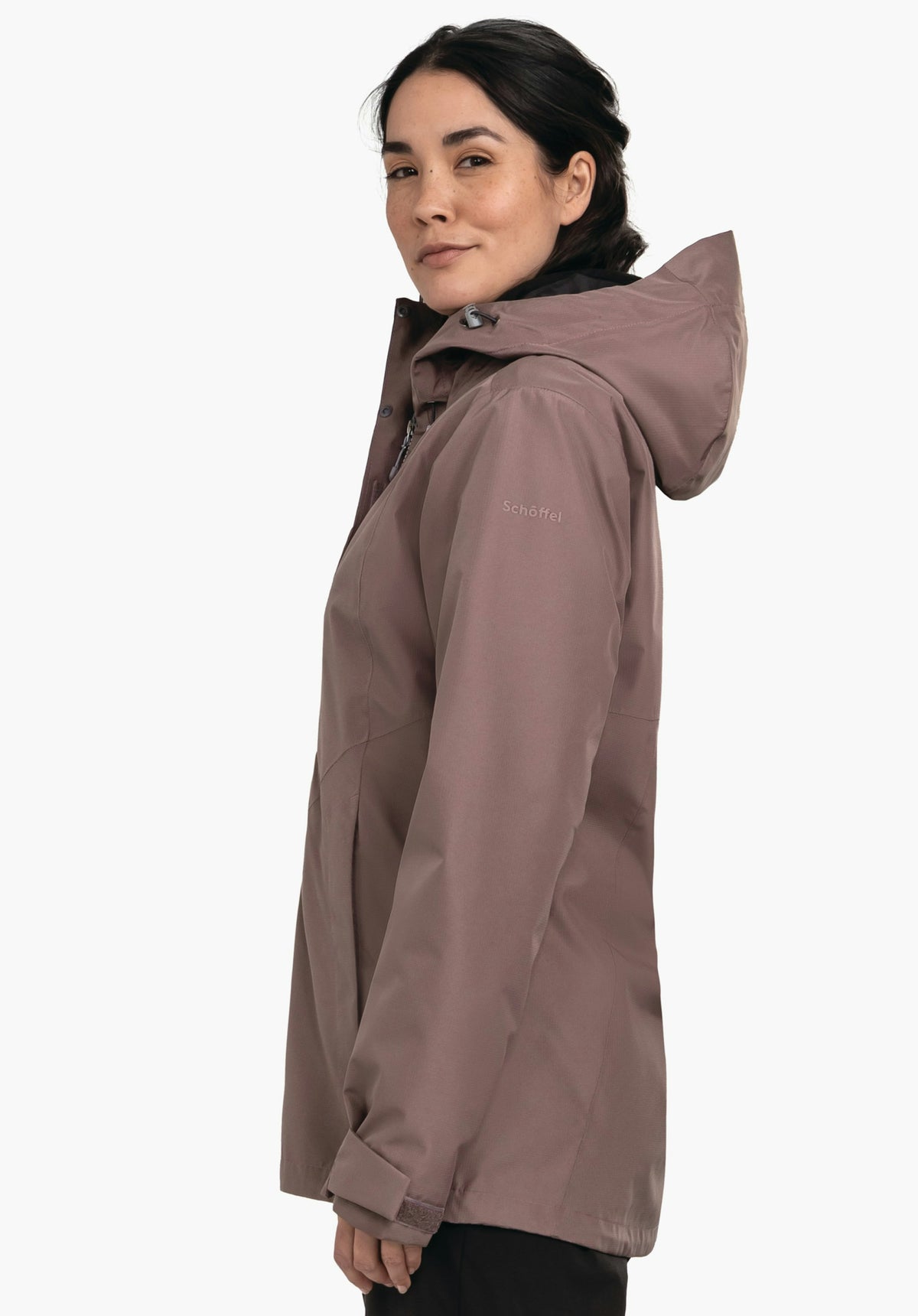 Schöffel 3in1 Jacket Style Okere WMS Damen – große Größen Braun - Ansicht 7
