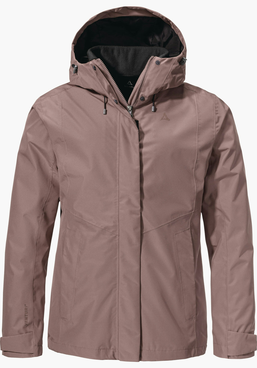 Schöffel 3in1 Jacket Style Okere WMS Damen – große Größen Braun - Ansicht 8