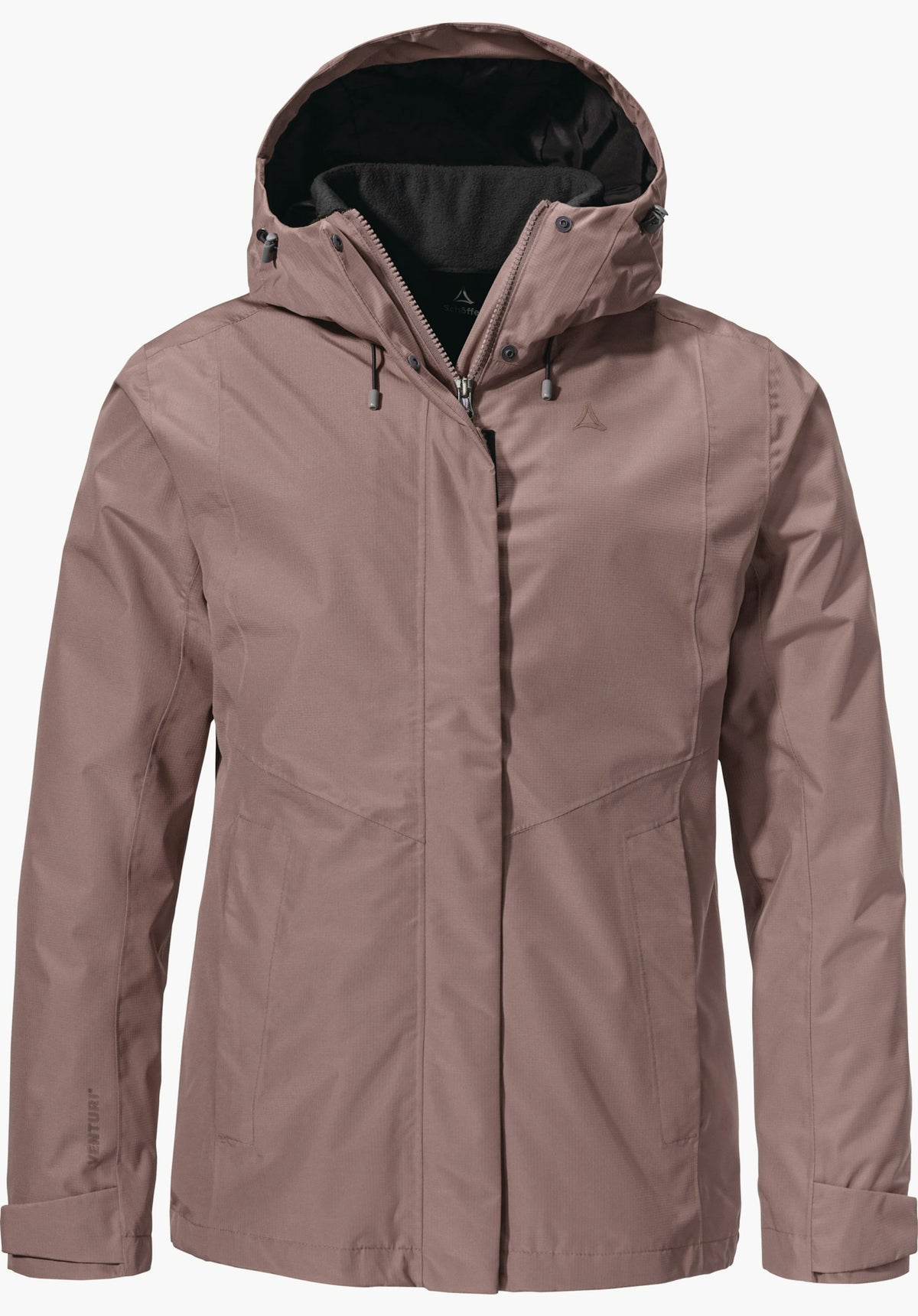 Schöffel 3in1 Jacket Style Okere WMS Damen – große Größen Braun - Ansicht 8