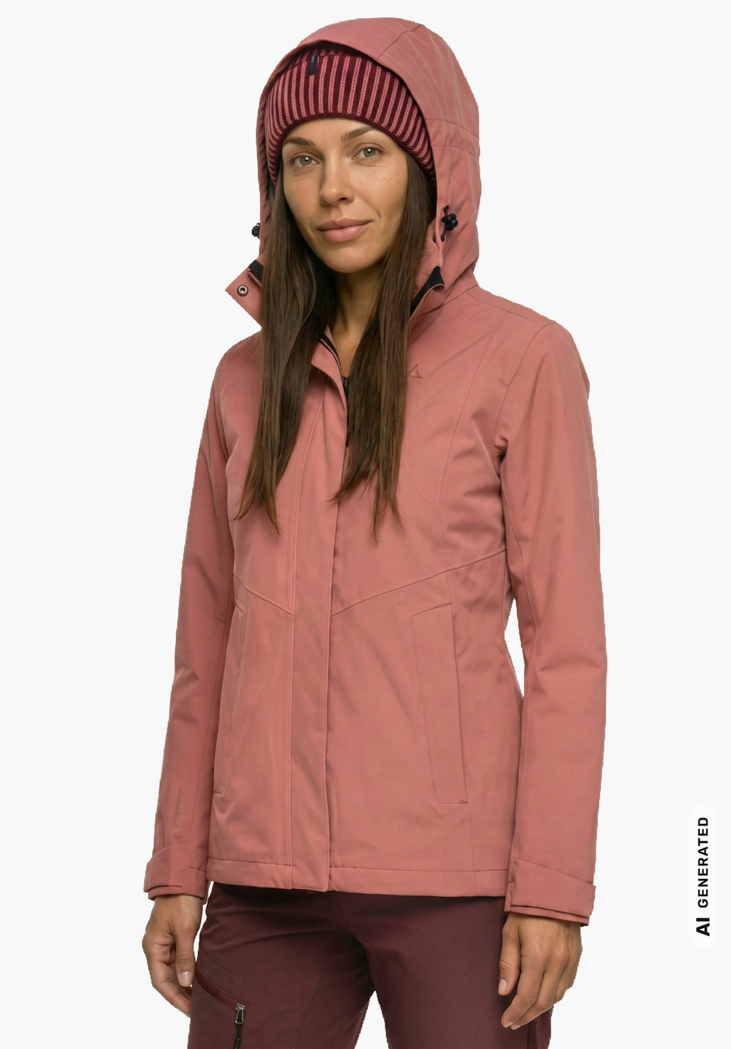 Schöffel 3in1 Jacket Style Okere WMS Damen – große Größen Pink - Ansicht 3
