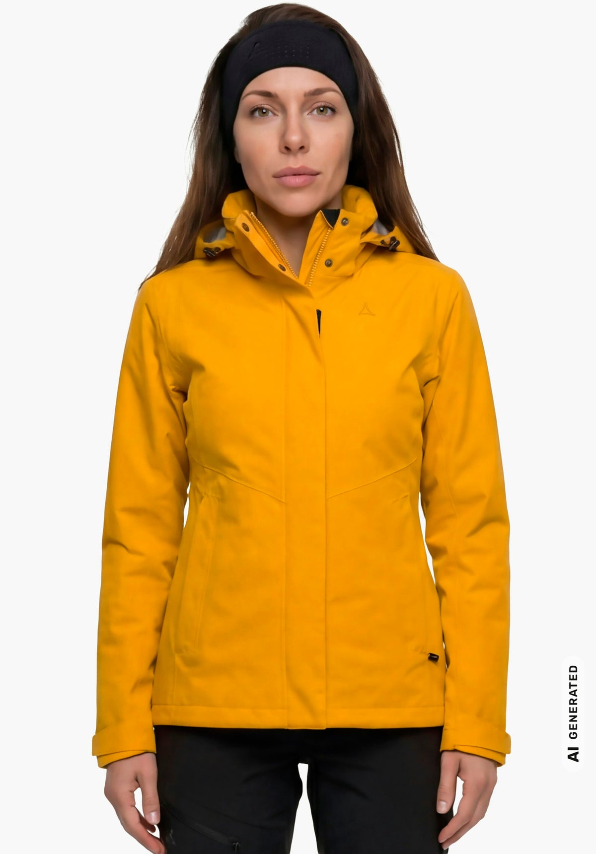 Schöffel 3in1 Jacket Style Okere WMS Damen – große Größen Gelb - Ansicht 1